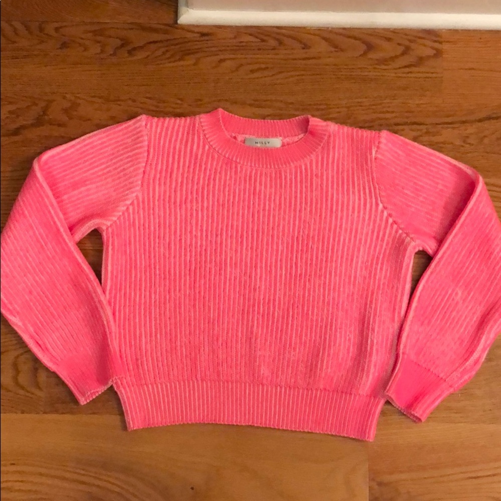 Hot pink milly sweater